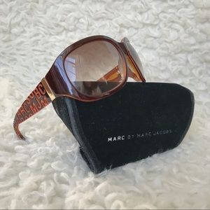 Marc by Marc Jacobs logo sunglasses